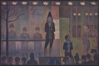 Georges Seurat: Parade de cirque (Circus Sideshow)